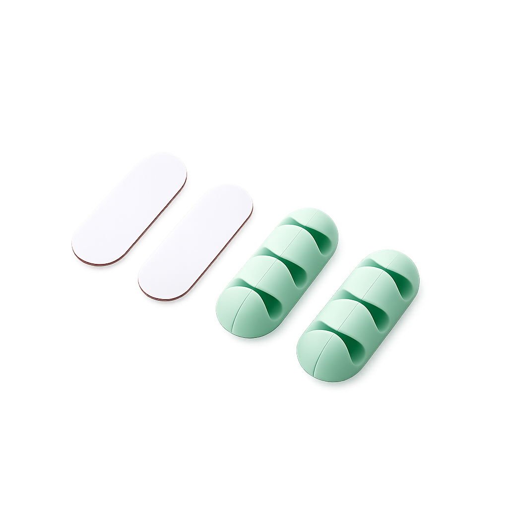 Kabelhållare Organizer – Självhäftande Kabelclips