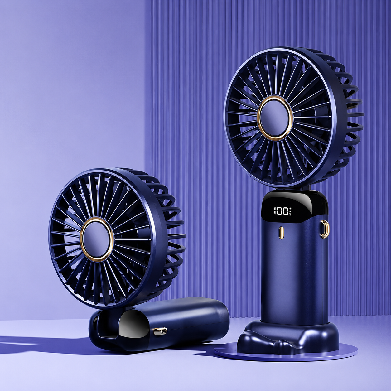CoolAir Pro™ – Kraftfull Portabel Fläkt med 5 Hastigheter