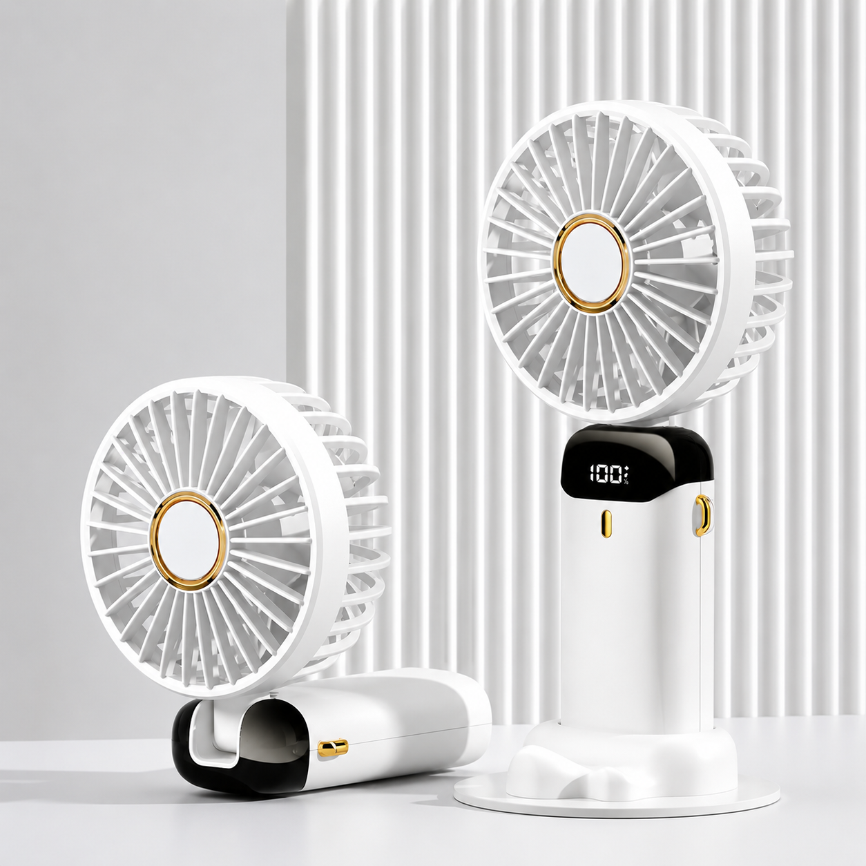 CoolAir Pro™ – Kraftfull Portabel Fläkt med 5 Hastigheter