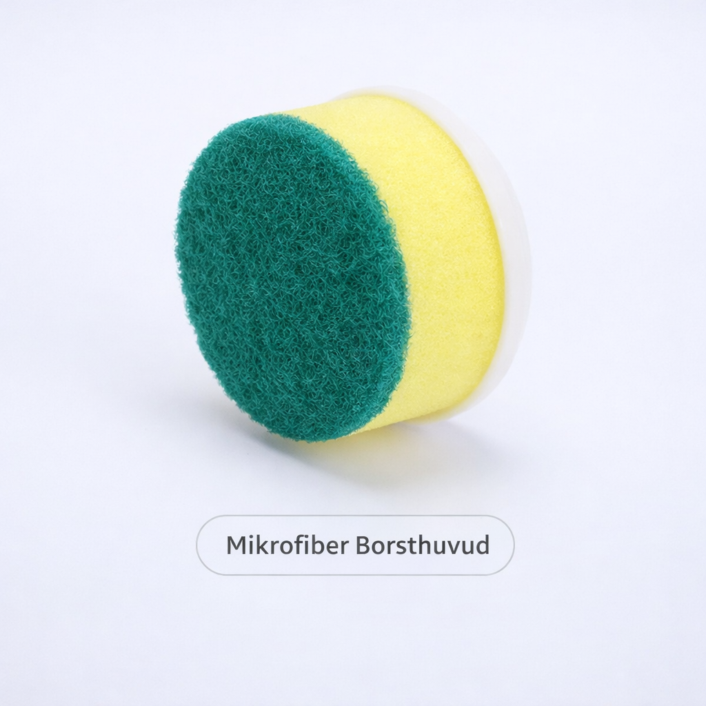 Elektrisk Rengöringsborste 4-i-1 – Sladdlös Roterande Power Scrubber