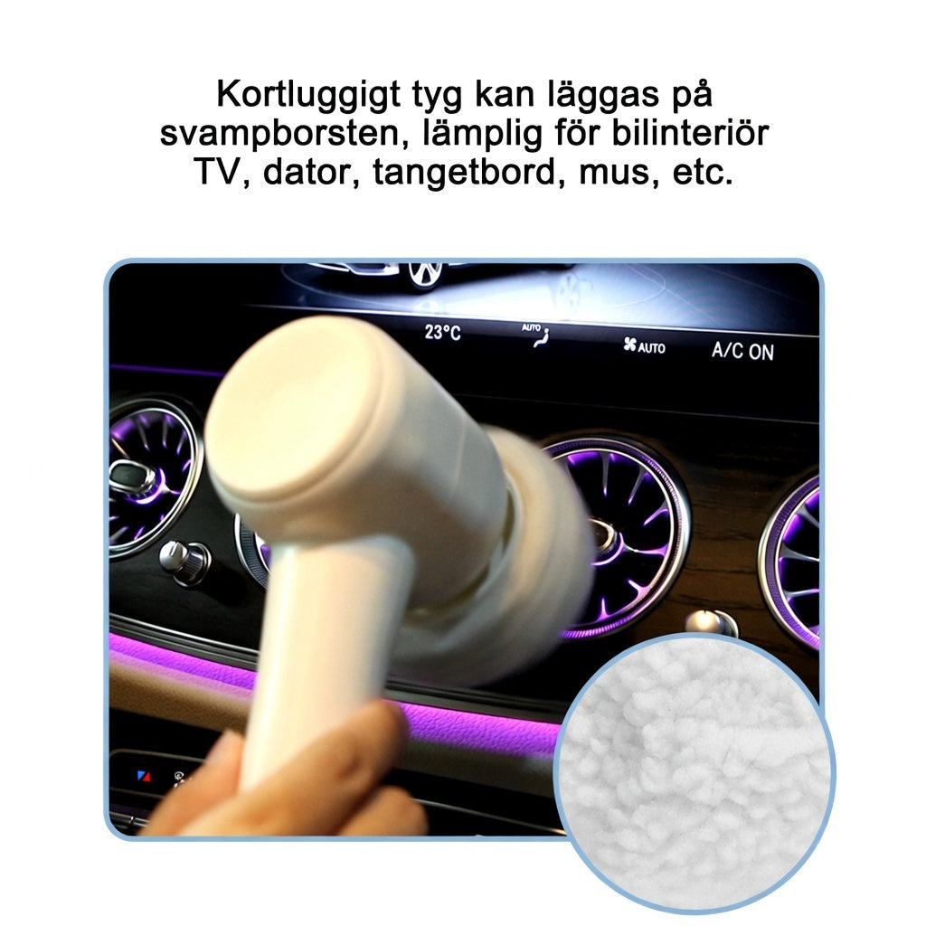 Elektrisk Rengöringsborste 4-i-1 – Sladdlös Roterande Power Scrubber