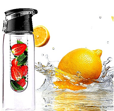 Sportvattenflaska med Fruktinfuser – Perfekt för Träning & Outdoor